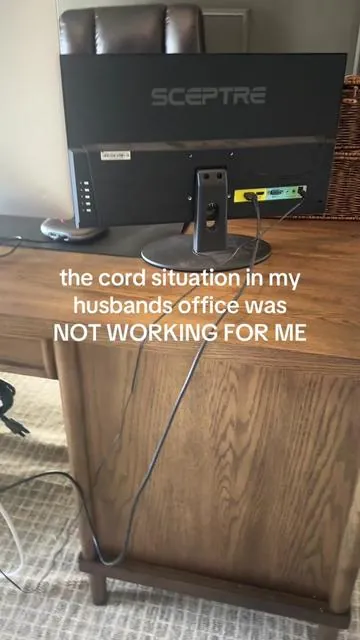 Such an easy quick fix for a cord problem!!!! If you’re like me and can’t stand cords everywhere these are a need!!! 