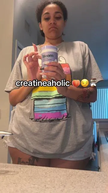 My waist shrunk and my  a$$🍑 GREW 🍑🙏🏼 #creatine #bloomnutrition #girlssupportgirls #gymgirltiktok #tiktokshopblackfriday 
