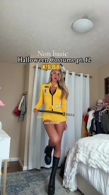#halloweencostume #halloweencostumeinspo #nonbasichalloweencostumes #blondehalloweencostume #lethalhalloweencostume 