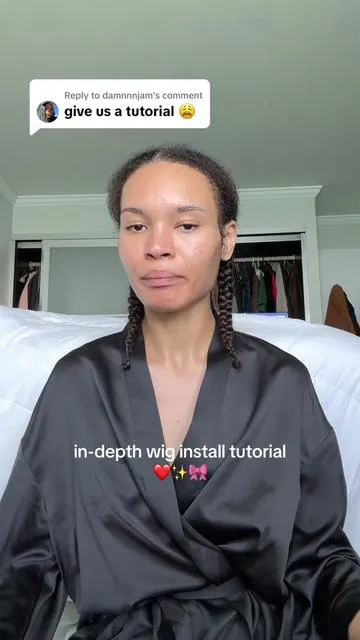 Replying to @damnnnjam highly requested happily obligedddd this is the fullllll in-depth tutorial!! Enjoyyyy lmk if you have any questions :) #wiginstall #hairtutorial #hairstyle #bussdown #lacefrontwig 