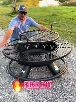 BALI OUTDOORS fire pit, 2-in-1 fire pit, wood burning fire pit, outdoor fire pit with grill, removable cooking grill fire pit, backyard fire pit, patio fire pit, camping fire pit, grilling fire pit, outdoor BBQ fire pit, multi-function fire pit, round fire pit, steel fire pit, durable outdoor fire pit, bonfire fire pit, tailgating fire pit, fire pit for backyard cooking, outdoor entertaining fire pit, portable fire pit with grill, wood burning BBQ pit ⸻ 📌 Top 5 Hashtags #FirePit #OutdoorLiving #BackyardVibes #CampingLife #TikTokShopRestock