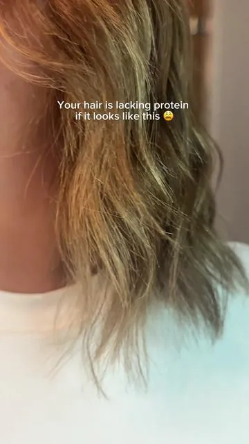 WOW 🤩🤩 #hairprotein #drmelaxin #dryhair #hairbonding #haircare