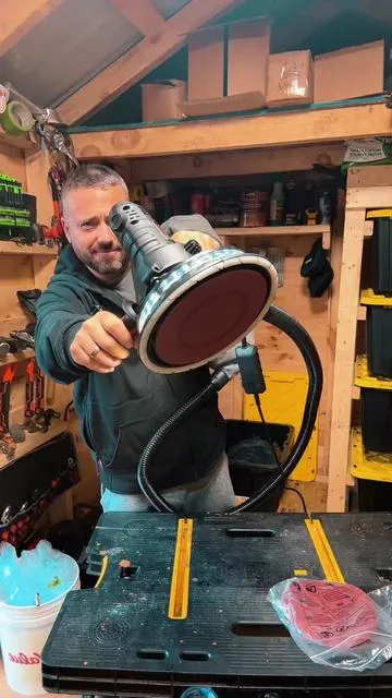 Why sand the hard way? Let 800 watts of Vevor power do the work 🔥 #VevorTools #DrywallSander #ToolTok #DIYProjects #ProBuilder@Vevor Store US 