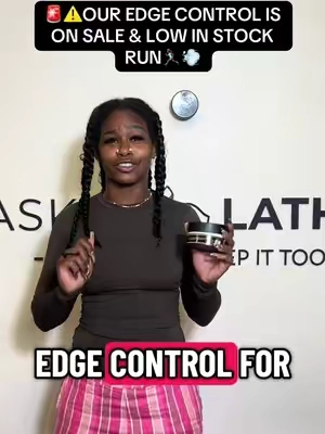 Y’all bullied us and we listened 😌‼️if you’ve never tried it, it is now your time! #fyp #edgecontrol4c #BaskAndLather #haircareroutine #dealsforyoudays 