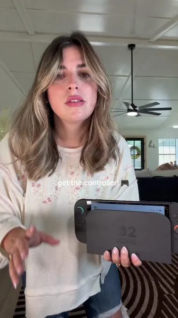 Replying to @k e n d r a 🤎 The Switch 2 Pro Controller is a MUST for the fam 🎮 #switch2procontroller #tiktokshopcreatorpicks #tiktokshopblackfriday #qvcloyaltyprogram #switch2 
