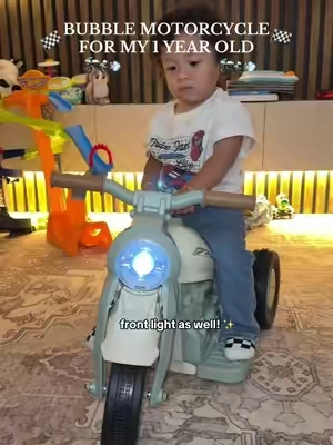 oh hes gonna love going to the park on his electric bike 🏍️✨😍 #electricbike #toddleroftiktok #christmasgiftideasforkids #tiktokshopfalldealsforyou #toddlergiftideas 