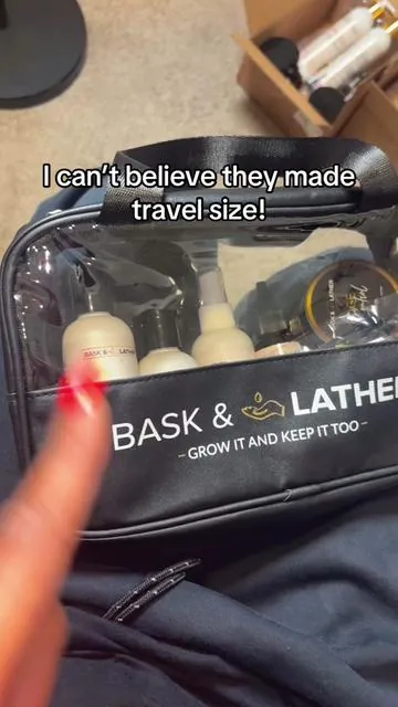#baskandlatherco #baskandlather #baskandlatheredgecontrol #travelsize 