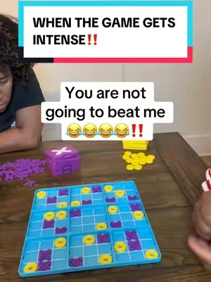This game got kinda intense tonight 😂😂😂‼️#familygamenight #familytime #GameNight #familygames #game #tictactoe #creatorsearchinsights #falldealsforyou #fyp 
