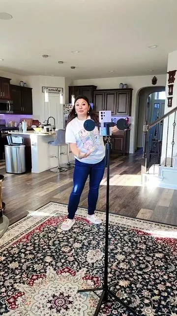 Upgrade your content game and grab this essential accessory while you can! #tripod  #selfiesticktripod #autofacetrackingtripod #technology  #contentcreator 