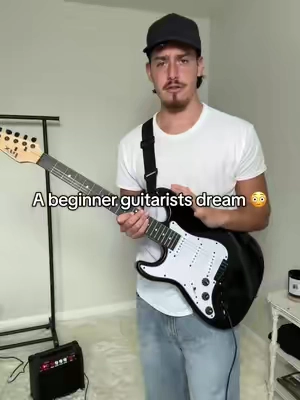 A guitar starter kit for this price is honestly insane #begginerguitarist #guitarstarterkit 