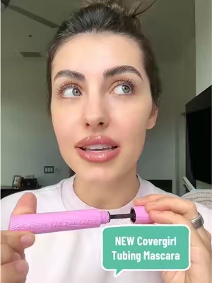 Not just the best tubing mascara but the best mascara I have ever used!!  @COVERGIRL #covergirl #tubingmascara #newmakeup #tiktokshopcreatorpicks #makeuphacks 