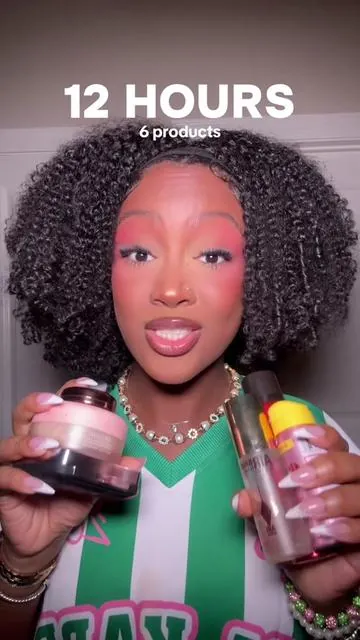 The way my makeup did not move AT ALL all day??? I’m actually in shock because it was HOT 😭 #longwearmakeup #weartest #sweatproof #transferproof #makeuphack 