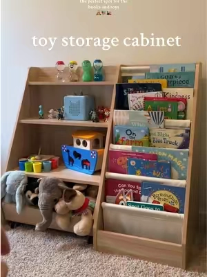 Replying to @Steph W💙👩‍⚕️ the perfect way to organize and display toys and books in your kids room!!! #kidsfurniture #toyorganization #toystorage #tiktokshopcreatorpicks #playroominspo @COZPAW 