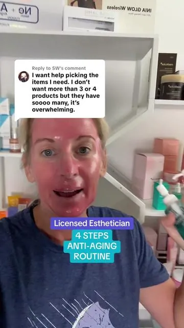 Replying to @SW 4 step anti-aging routine. Step 1: Double Cleanse #doublecleansing #doublecleanse #pdrn #oilcleanser #medicube