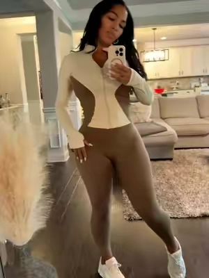 Tracksuit season 🤗… 🔗 above ! #tracksuitset #tracksuitseason #fallfashion 