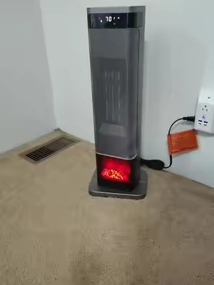 Space Heater for Indoor Use, 23Inch Portable Heater with Remote and Thermostat,Up to 95°F #SpaceHeaterforIndoorUse #PortableHeater #CalentonPortatil  #TikTokShopFallDealsForYou #TikTokShopRestock 