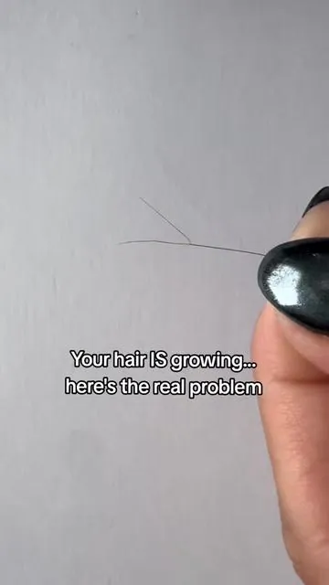 Your hair IS growing— your ends just keep breaking 💔 This split end mender seals and protects each strand — so you can finally see length again. #splitends #longhairtips #hairgrowth #healthyhair #hairgrowthtips #hairtok 