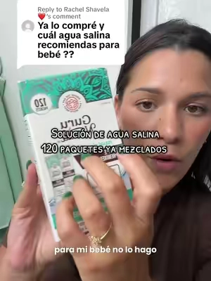 Replying to @Rachel Shavela❤️ #gurunanda #aguasalina #nebulizadorportátil 