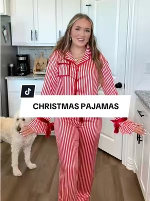 I always wait too long for Christmas pajamas and y’all these have already sold out once so far and it’s only October 😂 they are just too cute! #christmas #christmaspajamas #womenschristmaspajamas #holidays #holidayoutfit 