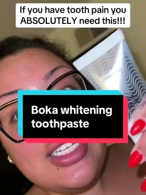 The best tip I could ever give you #bokawhiteningtoothpaste #bokananohydroxypatitetoothpaste 
