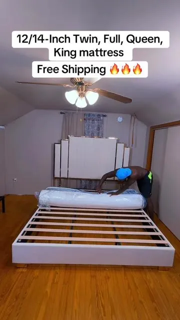 12/14-Inch Twin, Full, Queen, king mattress! Free Shipping 🔥🔥🔥#AnmweyChawaPeteNet #FanmMeteGasonMete 