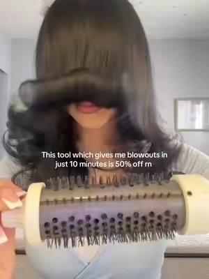 @wavytalkofficial #tiktokshop #wavyhair #thermalbrush #blowout #sale 