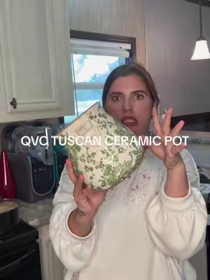 @QVC, Inc making kitchen dreams come true with a Tuscan ceramic planter ✨ #ceramicplanter #kitchenaesthetic #tiktokshopcreatorpicks #tiktokshopblackfriday #tiktokshopcybermonday 