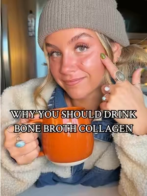 @Vitauthority Bone Broth actually tastes amazing it’s been my go to for 2+ years and gives you all the glow up benefits 👏🏼✨ #bonebroth #vitauthority #glowuptips #guthealth #tiktokshopcybermonday 