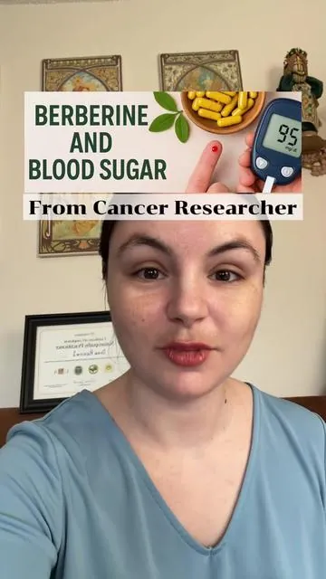 The science behind how Berberine aids blood sugar! #berberine #berberinebenefits #bloodsugar #insulinresistance #type2diabetes #holistichealth #over40 