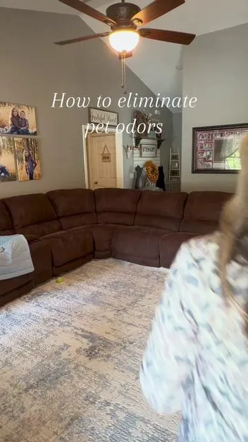 Replying to @bekahnesbit let’s fight pet odors with this odor neutralizing spray. #odorremoval #petodoreliminator #petodorremover #couchcleaning @R&W Co. 