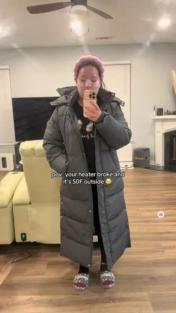 The only thing keeping me alive rn 😭 #tiktokshopblackfriday #tiktokshopcreatorpicks #wintercoat #pufferjacket #giftguide