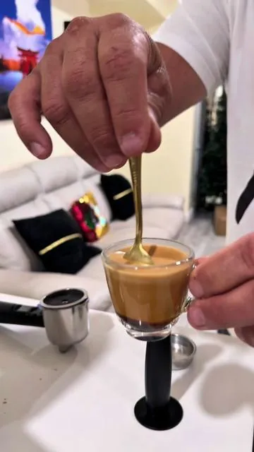 La cafetera más vendida de Tick tock se las dejo en el carrito naranja #COWSAR Espresso Machine with#cafeteraexpresso 