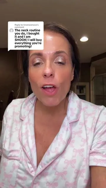 Replying to @timetwomove Transform your neck game with this powerful routine designed to lift, firm, and smooth the delicate neckline — perfect for aging skin that’s ready to bounce back. #giftsforher #skincaremusthave #necktightening #tiktokshopblackfriday #tiktokshopcybermonday @Dr.Melaxin Global 