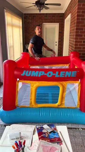 Think of this bounce house blown up in the living room on Christmas morning! #bouncehouse #kids #christmasgiftideas #tiktokshopblackfriday #tiktokshopcreatorpicks 