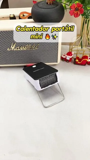 🔥Ahora puedes usar este calefactor portátil en cualquier momento y lugar. Es tan pequeño y portátil que resulta un regalo de Navidad ideal para un amigo.🎄🎁  #heater #homefinds #coldweather #staywarm #winter