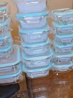 @VTOPMART-TT  #glasscontainer  #glassfoodcontainer  #tiktokshopblackfriday  #tiktokshopcreatorpicks  #36pcs 