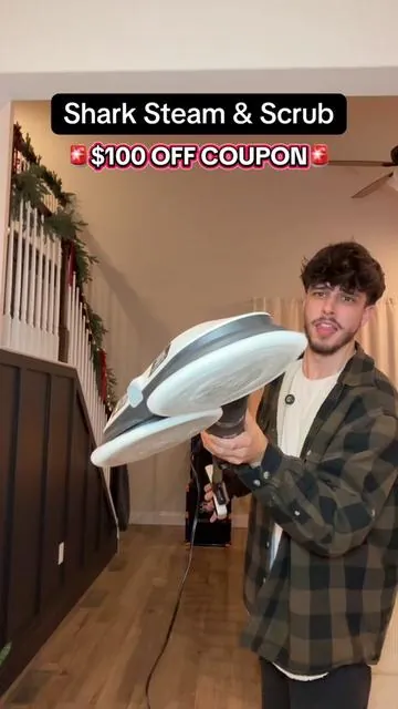 I’ve NEVER seen the Shark Steam and Scrub this cheap! Don’t miss this sale! #steamcleaning #steammop #sharksteammop #cleantok #tiktokshopblackfriday 