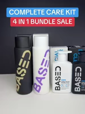 Based Bodywork’s 4 in 1 Bundle #basedcompletecarekit 