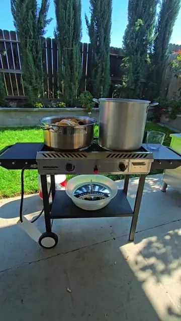 Estufa de gas, Estufa con tres quemadores de gas,parrilla de gas. grill, gas stove, stove #grill #gasstove #stove #tiktokshopcybermonday #tiktokshopblackfriday 