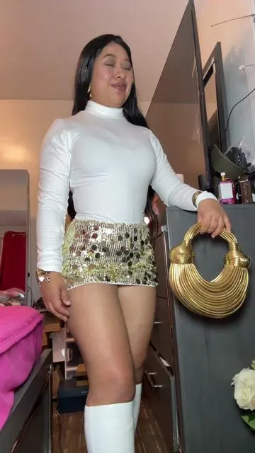 #skirt #glitter #mini 