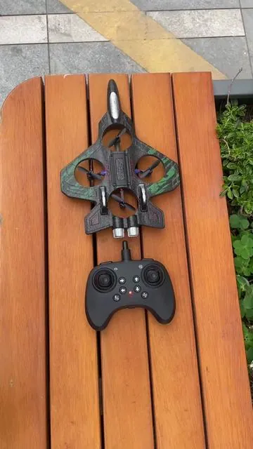 This drone fighter jet is so easy to control.As a beginner, I am able to easily fly this and so ar my kids.Easily the funnest toy drone out there.#drone #rcdrone #rcplane #rcjet #remotecontrol  