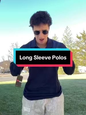 3 pack long sleeve polos for less than 30 is a steal 🤑 #tiktokshopblackfriday #menslongsleeve #menspolo #menspoloshirt #mensfashion 