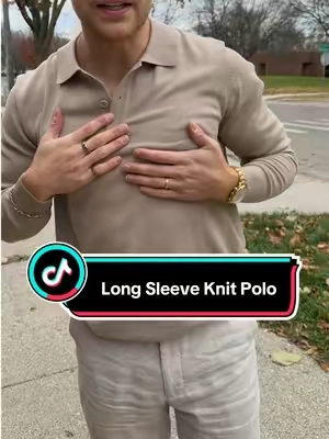 these long sleeve knit polos are taking over the internet right now and for very good reason! 🔥

#mensfashion #longsleevepolo #TikTokShopCyberMonday #tiktokshopblackfriday #tiktokshopcreatorpicks 