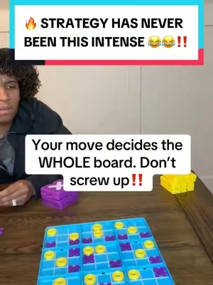 🔥 A mind-bending twist on tic-tac-toe that turns every move into high-stakes strategy. One board. Nine battles. Zero mercy‼️ #familygamenight #familytime #GameNight #familygame #gametime #creatorsearchinsights #tiktokshopblackfriday #tiktokshopcybermonday #tiktokshop #tiktokmademebuyit #fyp #tictactoe 