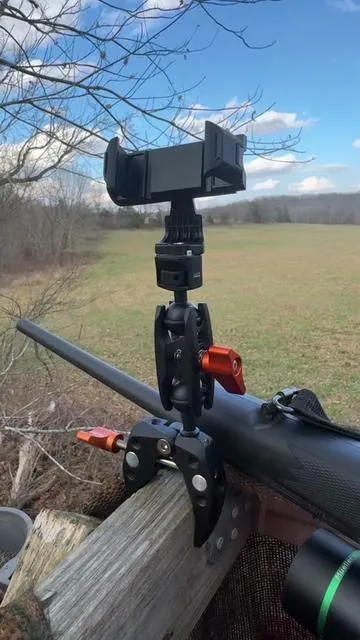 Set up your action cam and phone on the same mount — perfect for hands-free footage while you hunt deer from your stand #HuntingGear #ContentCreator #tiktokshopcreatorpicks #tiktokshopblackfriday #tiktokshopcybermonday 