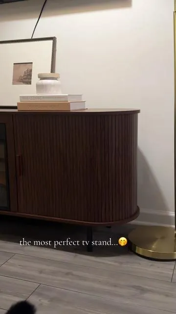 can we take a moment for this tv stand that doubles as a fireplace??!! it is so pretty & serves as both a tv stand and a working fireplace !!!! this tv stand is such a great price right now for Black Friday!!🤎🫶🏻 #tvstand #fireplace #homedecor #homeinspo #furniture @ONBRILL OFFICIAL 
