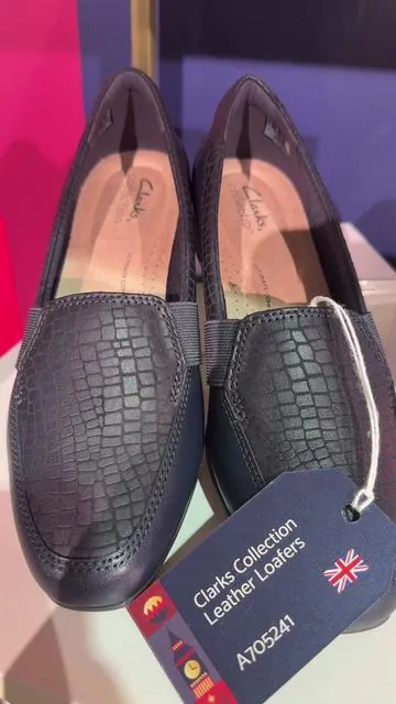 Clark’s Leather Loafers @QVC, Inc #qvctiktoksuperbrandday #qvctiktoksuperbranddaybfcm #qvcloyaltyprogram #qvcsuperbranddaybfcm #clarksshoes 