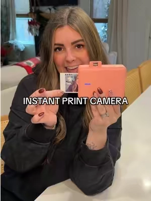 Cutest gift idea!!!! The quality of this printable camera is amazing 😍😍 #christmasgiftideas #printablecamera #instantprintcamera #tiktokshopblackfriday #tiktokshopcybermonday 