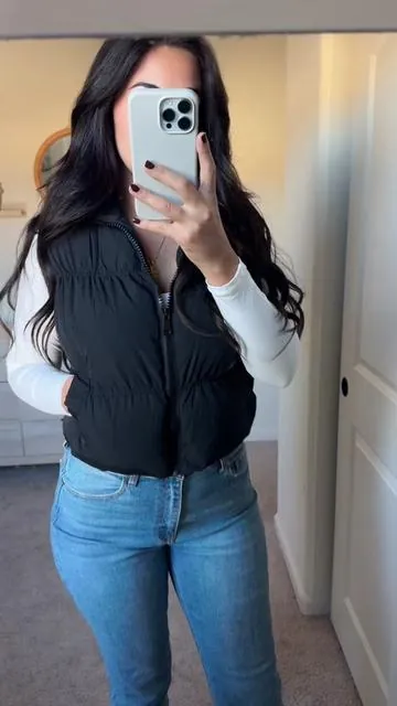 The perfect puffer vest!! #vest #jacket #outfitinspo #tiktokshopblackfriday #tiktokshopcybermonday 