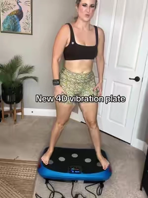 This new 4D vibration plate is no joke 😮‍💨 #4dvibrationplate #vibrationplate #lifepro 
